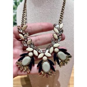 Vintage J. Crew Necklace with Crystals